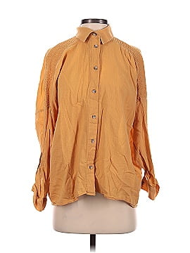 Zara Long Sleeve Button-Down Shirt (view 1)