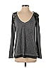 Scrapbook Gray Long Sleeve Top Size S - photo 1