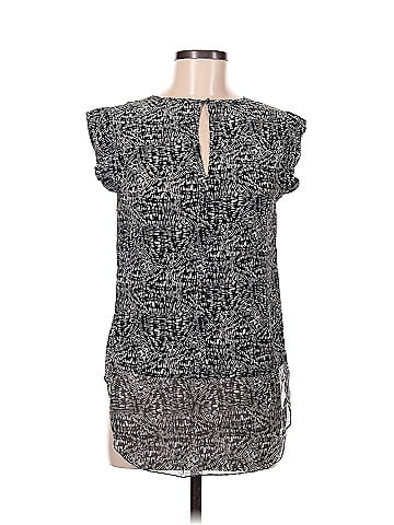 Rebecca Taylor Short Sleeve Silk Top (view 1)