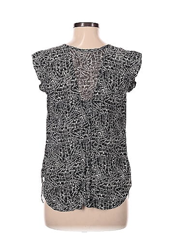 Rebecca Taylor Short Sleeve Silk Top (view 2)