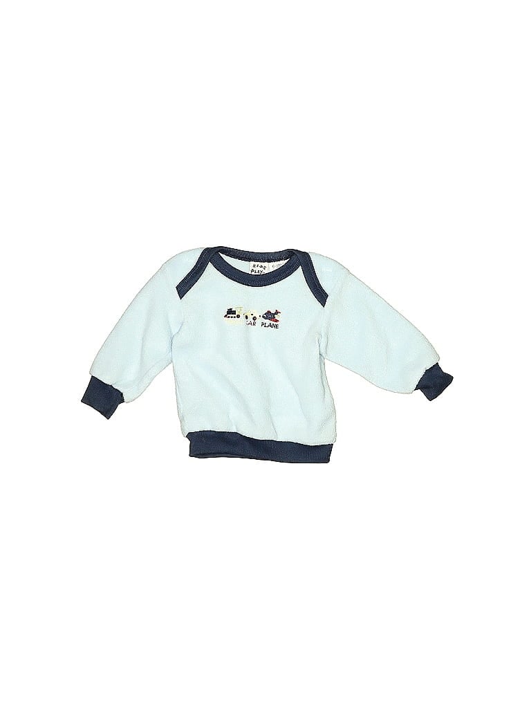 Kids Play 100% Polyester Blue Sweatshirt Size 6-9 mo - photo 1