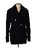 Burberry Blue Black Coat Size M - photo 1