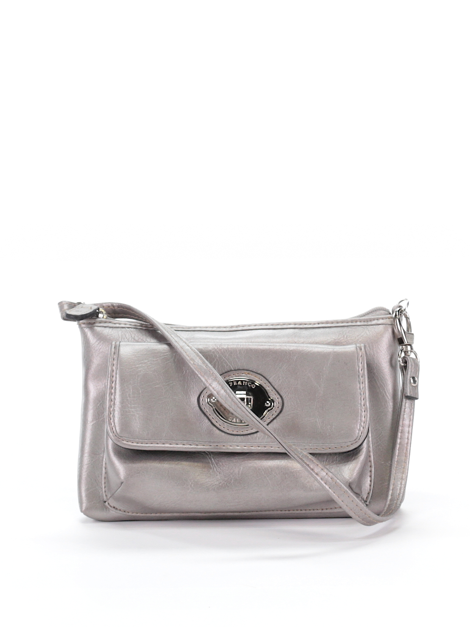 Franco Sarto Metallic Gray Shoulder Bag One Size - 90% off | thredUP