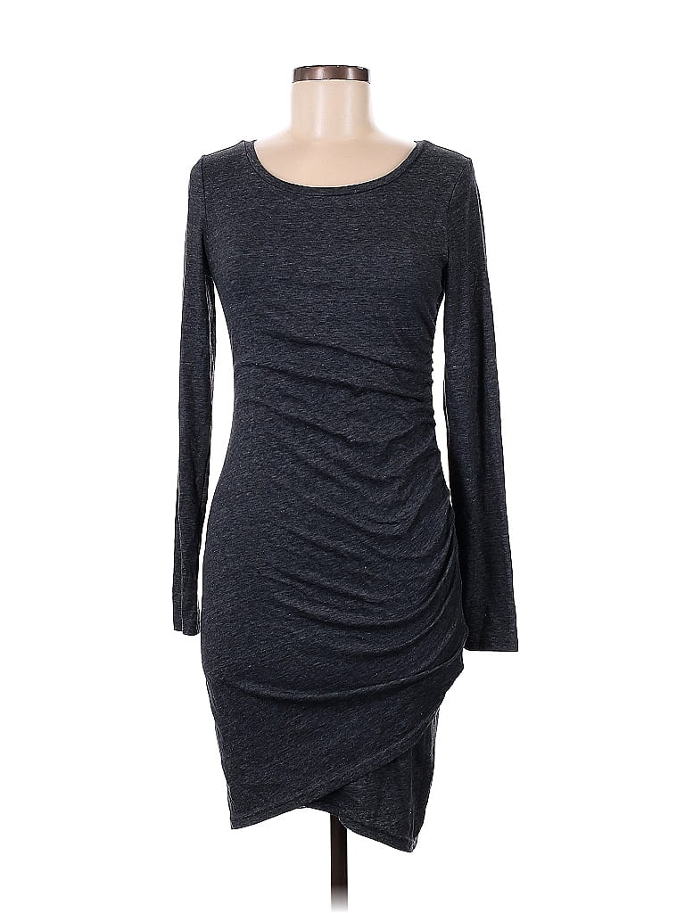 Pre-owned Leith Casual Dress In Gray