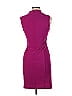 Minelli Solid Purple Cocktail Dress Size M - photo 2