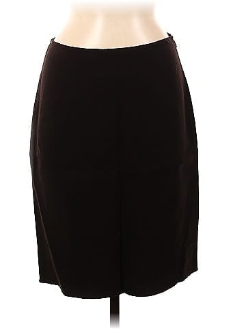 Linda Allard Ellen Tracy Wool Skirt (view 1)