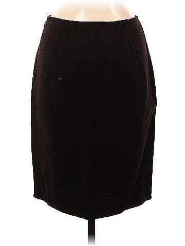 Linda Allard Ellen Tracy Wool Skirt (view 2)