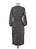 W by Worth Polka Dots Gray Casual Dress Size S - photo 2