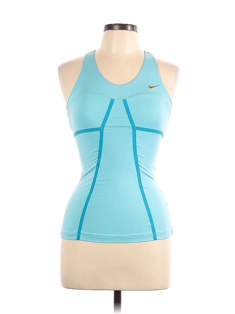 Pre-owned Nike Active Tank Top In Blue