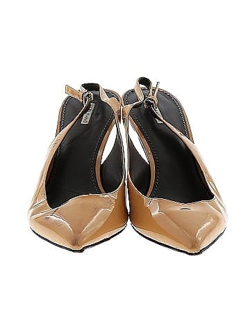 Vera Wang Patent Leather Slingback Heels (view 2)