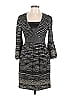 M Missoni Chevron-herringbone Gray Cocktail Dress Size 6 - photo 1