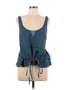 Cinq à Sept Sleeveless Silk Top