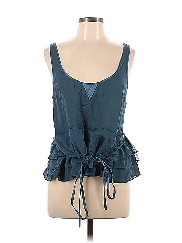 Cinq à Sept Sleeveless Silk Top (view 1)
