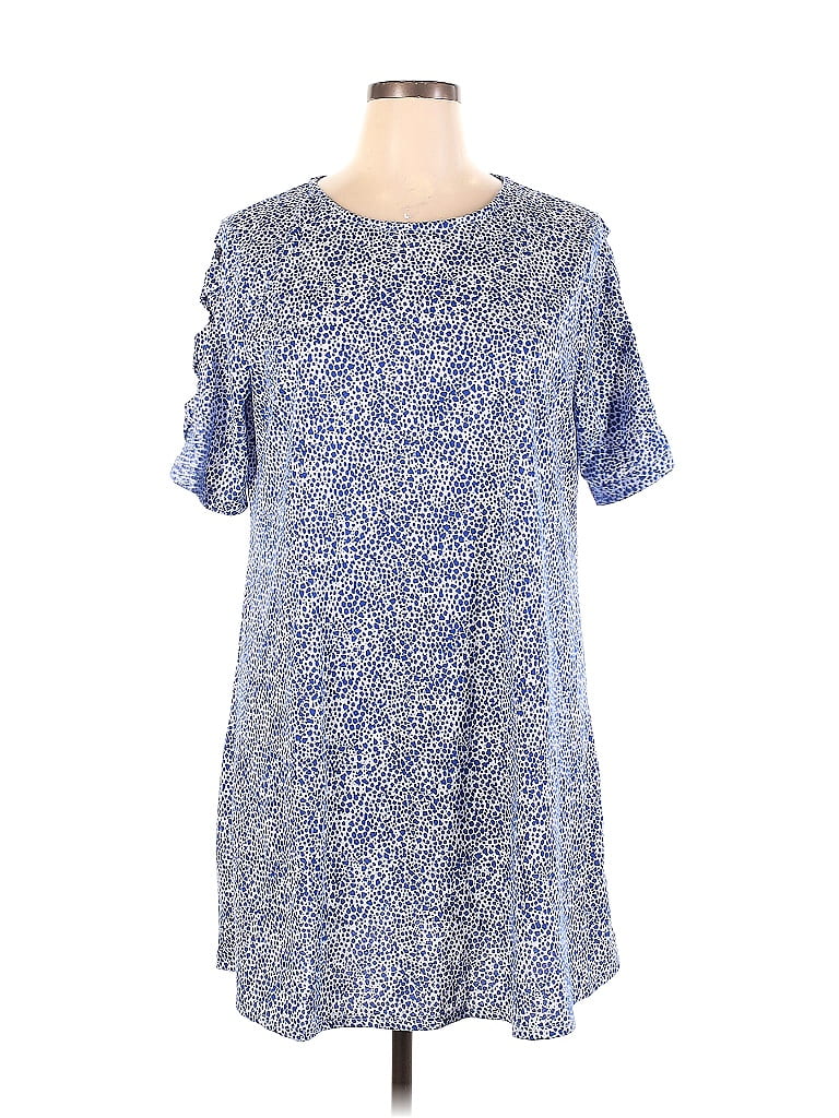 Ruby Rd Dresses Ruby Rd. Blue Casual Dress Size XL - 73% off | ThredUp