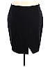 Of Mercer Solid Black Formal Skirt Size 3X - photo 1
