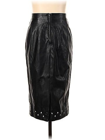 Carine Roitfeld for UNIQLO Faux Leather Skirt (view 2)