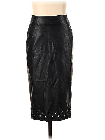 Carine Roitfeld for UNIQLO Faux Leather Skirt (view 1)