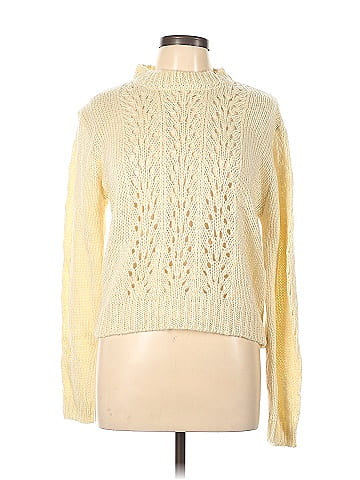 Woven Heart Pullover Sweater (view 1)