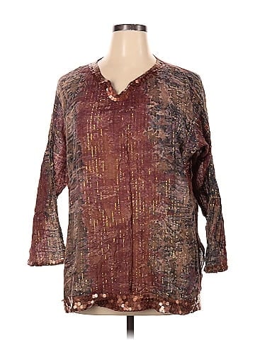 Baba Clothing 3/4 Sleeve Blouse (view 1)