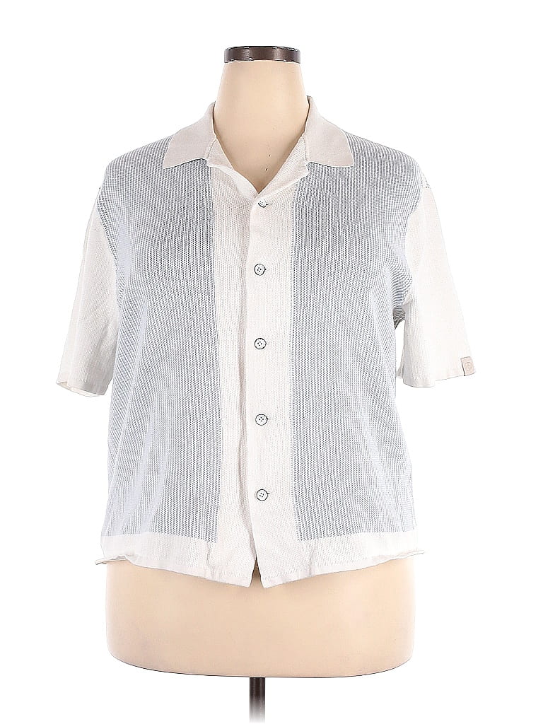 Pre-owned Rag & Bone Cardigan Sweater In Silver