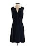 Ann Taylor 100% Polyester Solid Blue Cocktail Dress Size 2 - photo 1