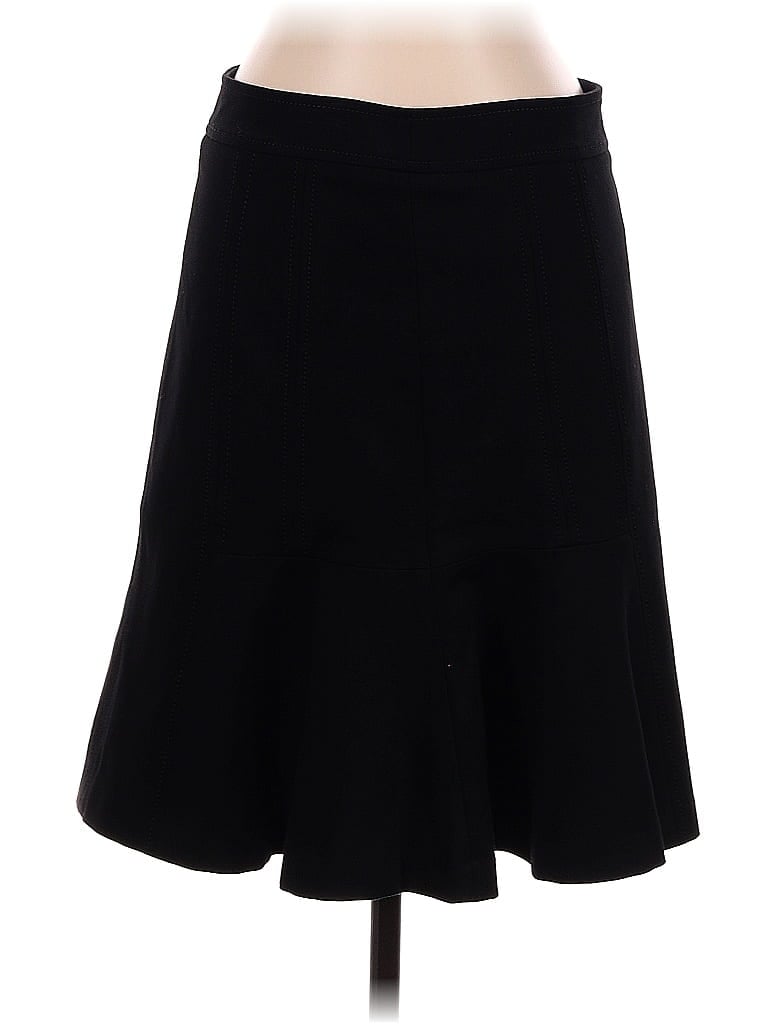 Pre-owned White House Black Market Formal Skirt In Black