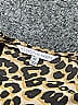 Rebecca Minkoff 100% Polyester Animal Print Brown Short Sleeve Top Size XS - photo 3