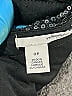 Halogen 100% Polyester Metallic Black Formal Skirt Size 0 (petite) - photo 3