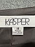 Kasper 100% Polyester Solid Black Formal Skirt Size 16 - photo 3
