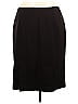 Kasper 100% Polyester Solid Black Formal Skirt Size 16 - photo 2