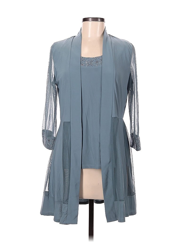 Pre-owned R & M Collection Kimono In Blue