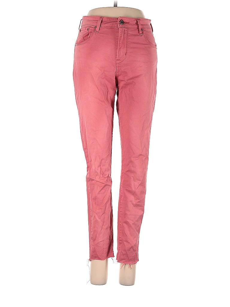 Pre-owned Levi's Jeggings In Pink