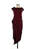 Betsy & Adam Burgundy Cocktail Dress Size 1 - photo 1