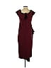 Betsy & Adam Burgundy Cocktail Dress Size 1 - photo 2