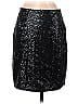 Halogen 100% Polyester Metallic Black Formal Skirt Size 0 (petite) - photo 2