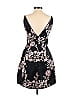ML Monique Lhuillier Floral Black Cocktail Dress Size XXS - photo 2