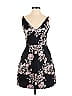ML Monique Lhuillier Floral Black Cocktail Dress Size XXS - photo 1