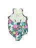 Betsey Johnson Tropical Green One Piece Swimsuit 9-12 MO / 12 MO - photo 2