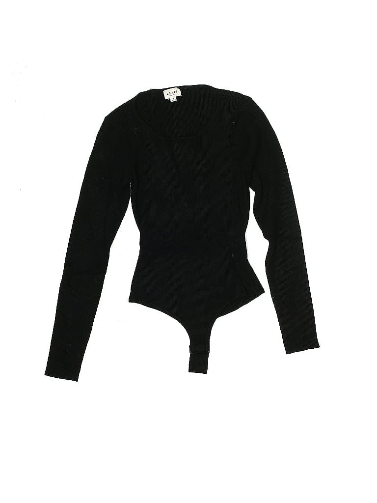 Pre-owned Le Lis Bodysuit In Black