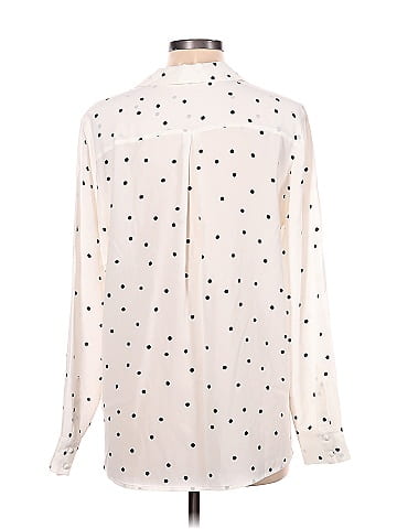 Sézane Long Sleeve Silk Top (view 2)