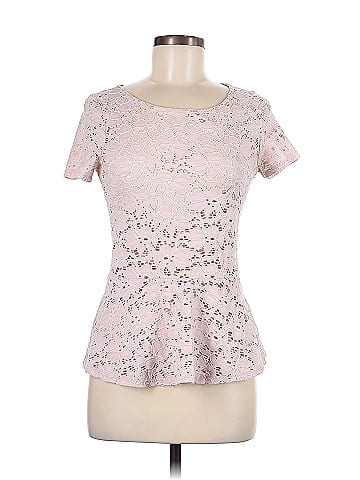 Velvet Short Sleeve Top (view 1)