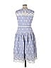 ML Monique Lhuillier Blue Casual Dress Size 14 - photo 2
