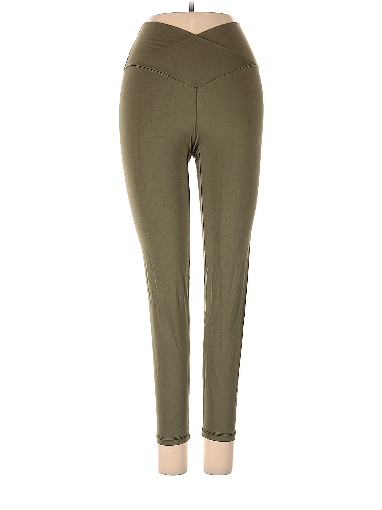 Pre-owned Offline By Aerie Active Pants In Green