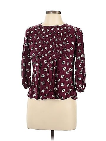 Blu Pepper 3/4 Sleeve Blouse (view 1)