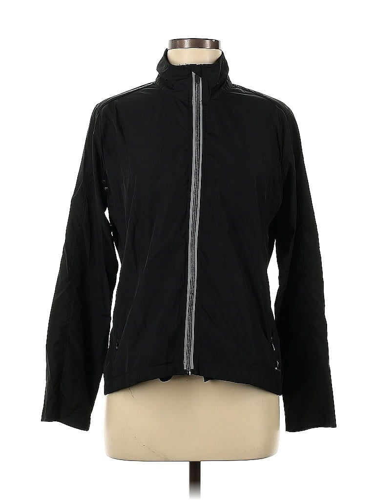 Insport 100% Polyester Solid Black Jacket Size M - photo 1