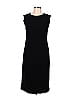 Doncaster Collection 100% Wool Solid Black Casual Dress Size 10 - photo 1