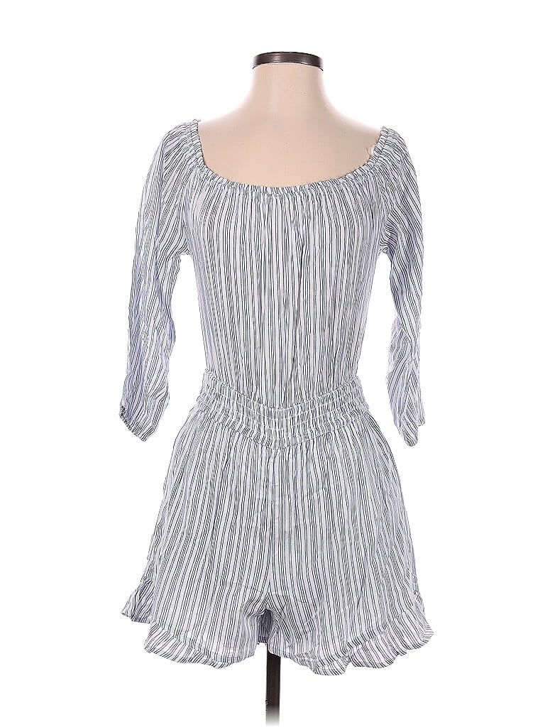 Pre-owned Hollister Romper In Gray