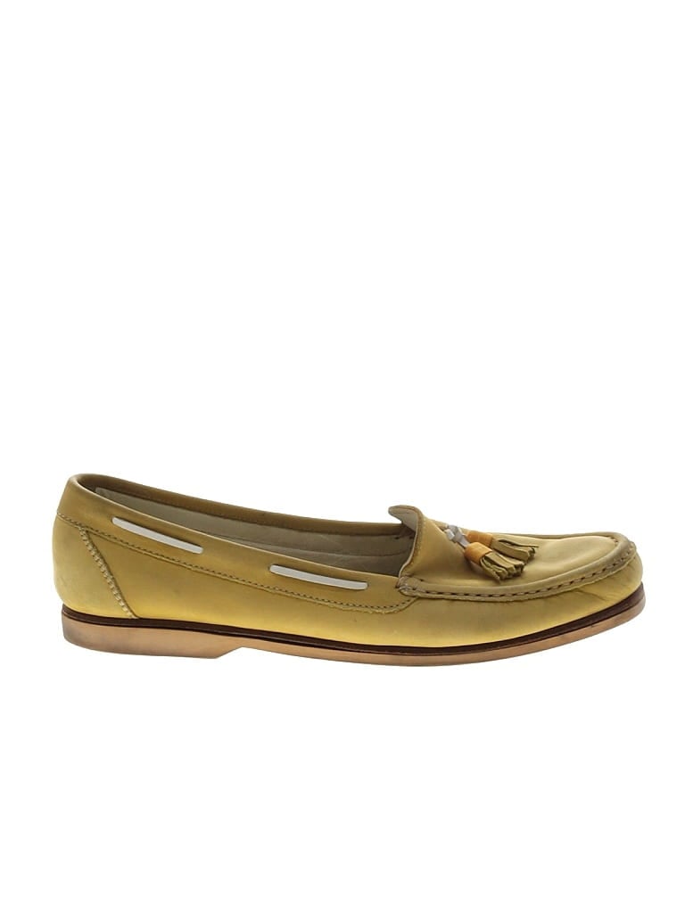 Salvatore Ferragamo Yellow Flats Size 9 - photo 1
