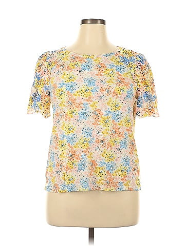 Ann Taylor LOFT Short Sleeve Blouse (view 1)