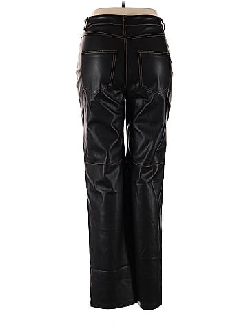 Pull&Bear Faux Leather Pants (view 2)